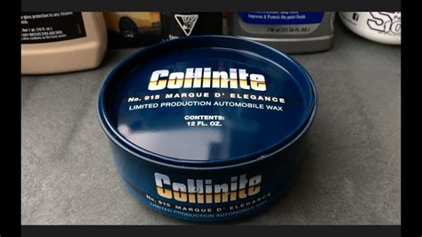 Collinite 915 Marque D'Elegance Paste Wax - Review & Water Test - YouTube