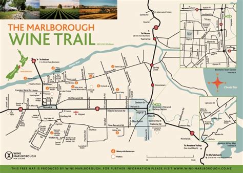 Marlborough Wine Trail Map