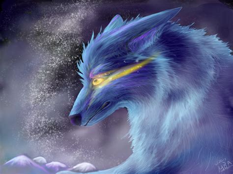 Ice Wolf by Airokat on DeviantArt