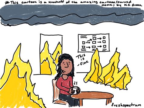 189 – this is fine – Evaluation Comics