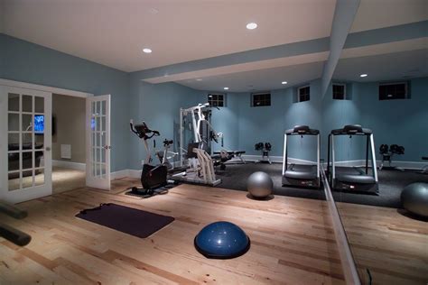 43+ Minimalist Home Gym Spaces Design For You Like Fitness | Gym room at home, Workout room home ...