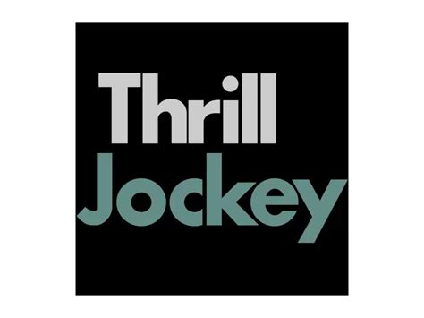 Thrill Jockey Logo PNG vector in SVG, PDF, AI, CDR format