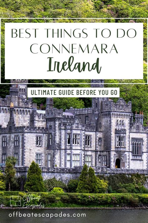 The Best Guide to Connemara Ireland with Free Map (2023) - Offbeat Escapades | Offbeat Travels ...