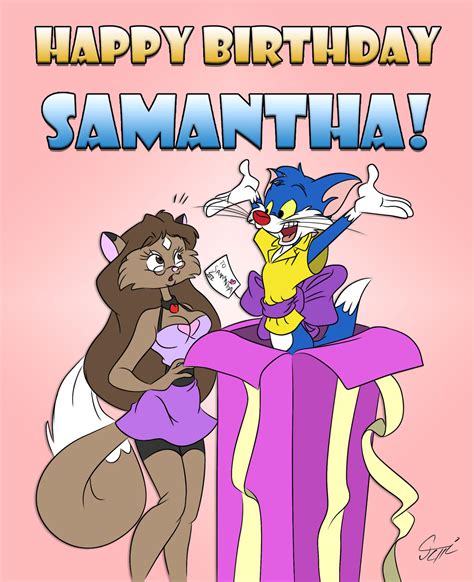 Happy Birthday, SAMANTHA!! by MartonSzucsStudio on DeviantArt