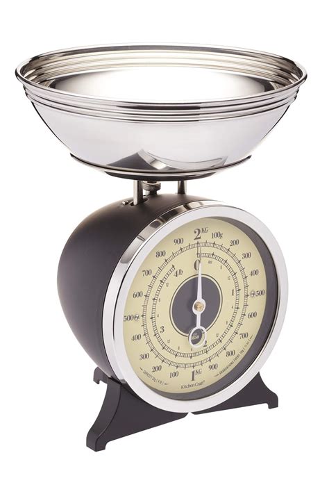 KitchenCraft Classic Collection Mechanical Kitchen Scales with Bowl ...