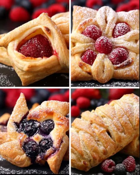 Puff Pastry Four Ways - pastry recipes