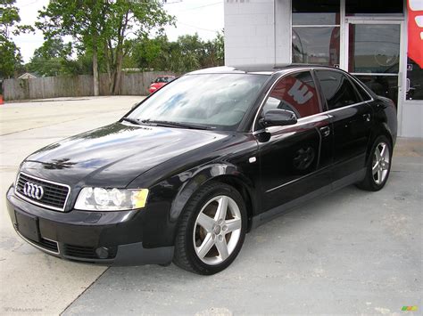 2002 Ebony Pearl Effect Audi A4 3.0 quattro Sedan #153101 | GTCarLot.com - Car Color Galleries