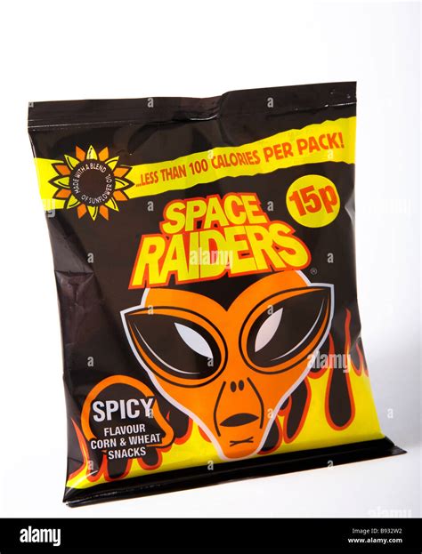 space raiders crisps Stock Photo - Alamy