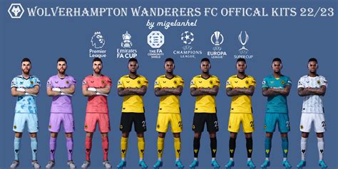 PES 2021 Wolverhampton Wanderers 2022/23 Kit Pack • PESPatchs