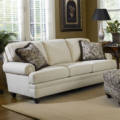 Smith Brothers Build Your Own (5000 Series) Sofa with Turned Legs | Saugerties Furniture Mart ...