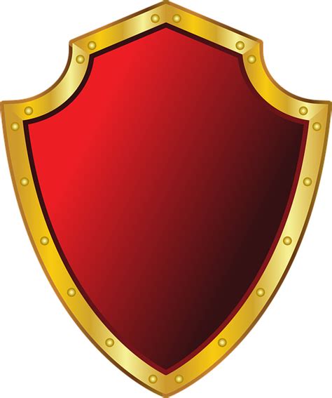 Shield Metallic Badge · Free vector graphic on Pixabay