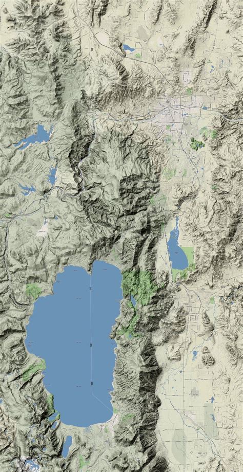 Reno / Lake Tahoe Google Maps terrain view | Lake tahoe, Mount whitney ...