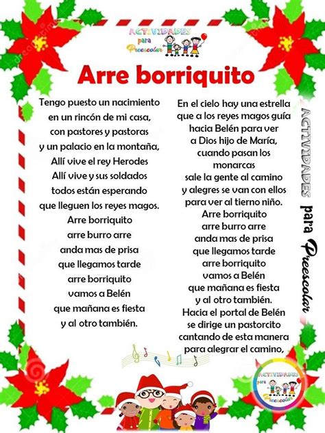 CANCIONES NAVIDEÑAS - Imagenes Educativas | Cancionero navideño, Villancicos navideños para ...