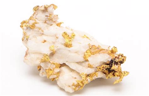 What is the most suitable process for quartz vein gold ore?