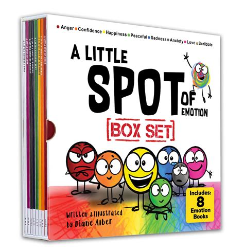 A Little SPOT of Emotion 8 Book Box Set (Books 1-8: Anger, Anxiety, Peaceful, Happiness, Sadness ...