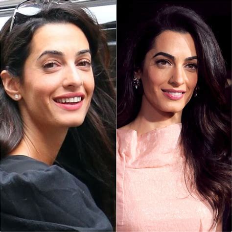 Amal Clooney Without Makeup Pic - Image to u