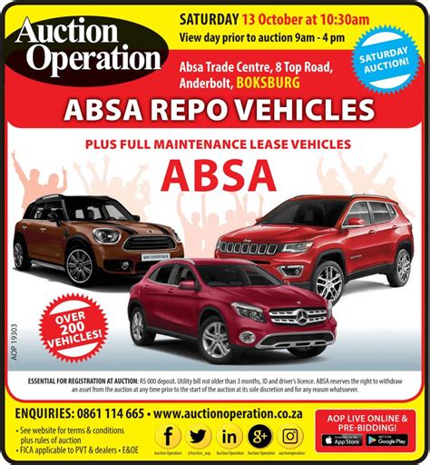 Absa Repo Cars For Sale Cape Town - Car Sale and Rentals