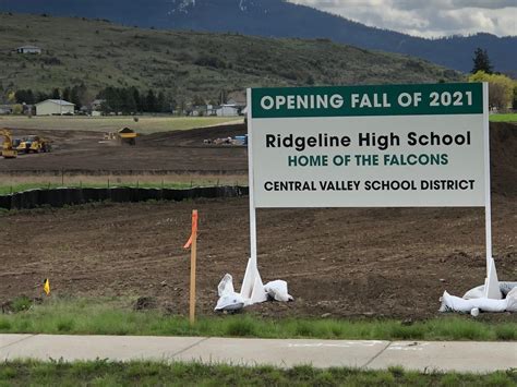 Ridgeline High School Construction - CVSD's New Comprehensive High School – Boundaries, HS ...