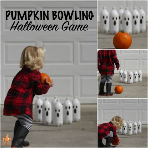 Pumpkin Bowling Halloween Game