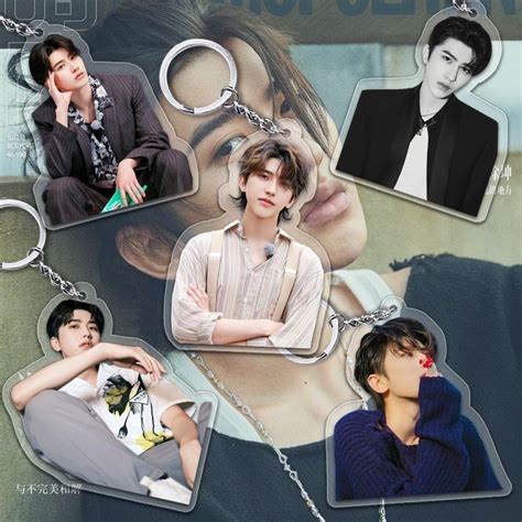 2022 Cai Xukun Acrylic Keychain Let's Run Kunkun IKUN Fan Merchandise Support Commemorative ...