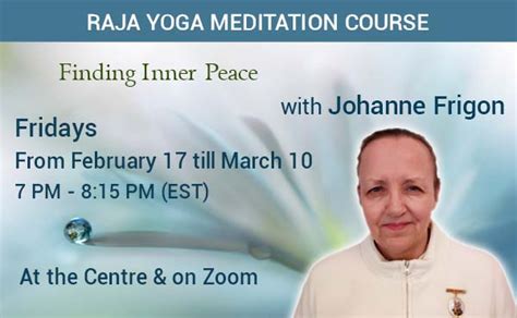 Raja Yoga Meditation Course - Brahma Kumaris Montréal