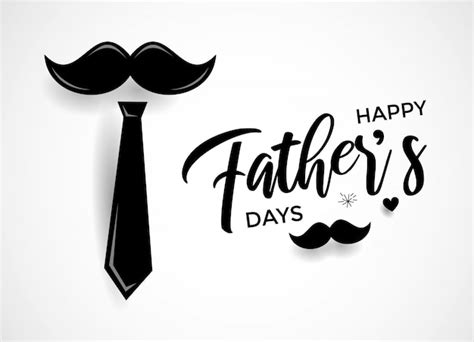 Premium Vector | Happy Father’s Day Calligraphy greeting card