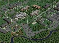 Photo-Realistic Map Artwork: Alcorn State University