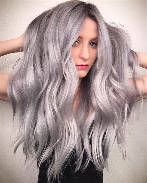 WEBSTA @ guy_tang - Silver Smoke in @guytang_mydentity I love to mix #mydentity Crystal Clear in ...