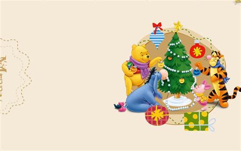 Winnie The Pooh Christmas Wallpapers - Wallpaper Cave