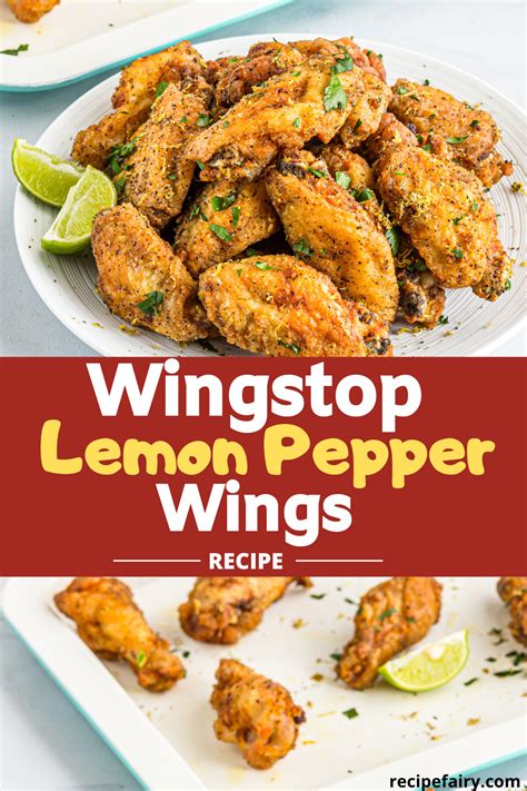 Wingstop Lemon Pepper Wings Recipe | Recipe | Chicken wing recipes baked, Wing recipes, Wingstop ...