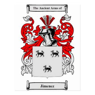 Jimenez Family Crest Gifts on Zazzle