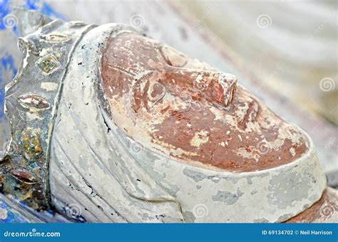 Eleanor of Aquitaine stock photo. Image of crown, effigy - 69134702