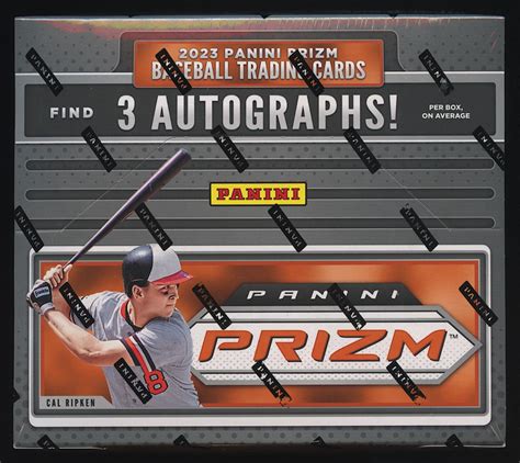 2023 Panini Prizm Baseball Hobby Box | Pristine Auction