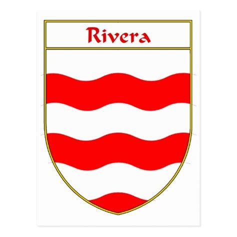 Rivera Coat of Arms/Family Crest Postcard | Zazzle