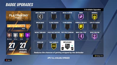 Have 2 badges to spare : r/NBA2k