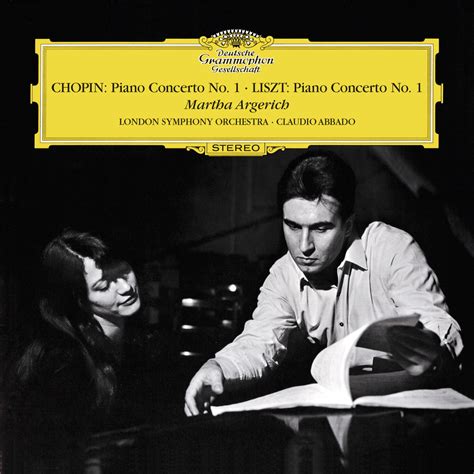 "Chopin: Piano Concerto No.1 In E Minor, Op.11 / Liszt: Piano Concerto No.1 In E Flat, S.124 ...