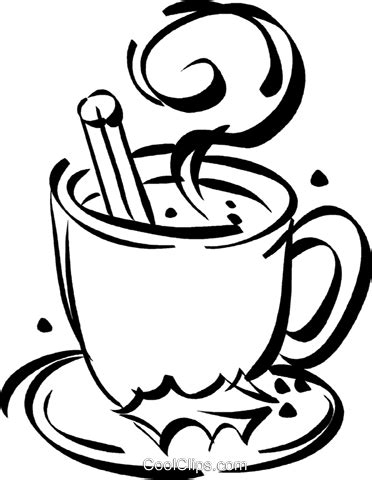 Hot Chocolate Clipart Black And White | Free download on ClipArtMag