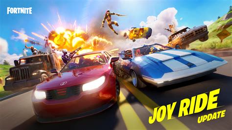 Fortnite Joy Ride Update Out Now, Adding Drivable Cars at Last