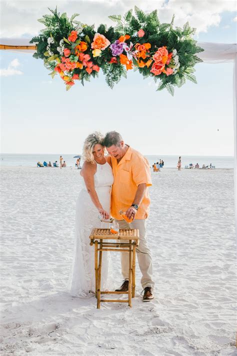 Tropical Wedding Siesta Key in 2021 | Siesta key beach wedding, Beach wedding locations, Florida ...