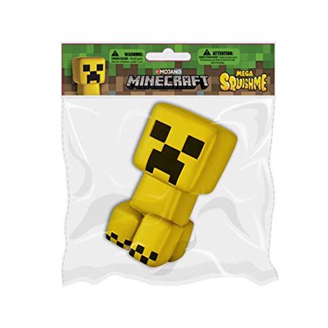 Just Toys LLC Minecraft Gold Creeper Mega SquishMe | Pricepulse