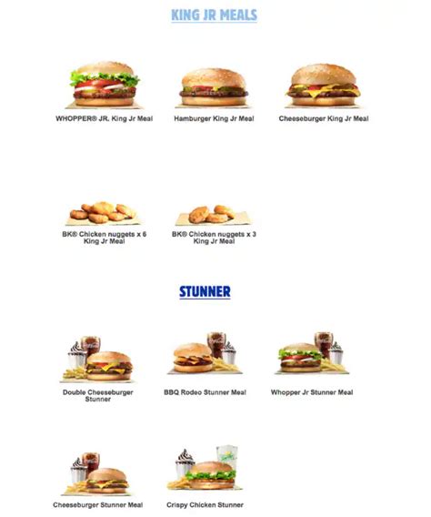 Burger King Nz Menu Price List - Burger Poster