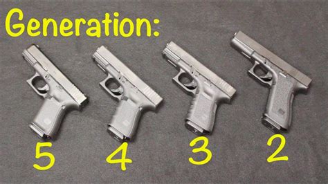 Glock 19 Gen 3 Vs Gen 4 Comparison