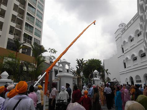 Nishan Sahib Ceremony