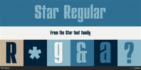 Star Font | Fontspring