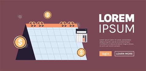 Calculating invoice and bookkeeper calendar flat vector illustration. 9655075 Vector Art at Vecteezy