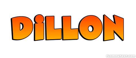 Dillon Logo | Free Name Design Tool from Flaming Text