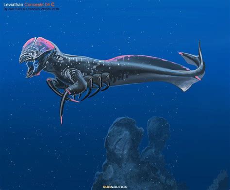 ArtStation - Shadow Leviathan Concepts 2, Alex Ries in 2022 | Sea creatures art, Subnautica ...