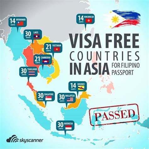 Visa free countries in Asia | Philippines, Skyscanner, Asia