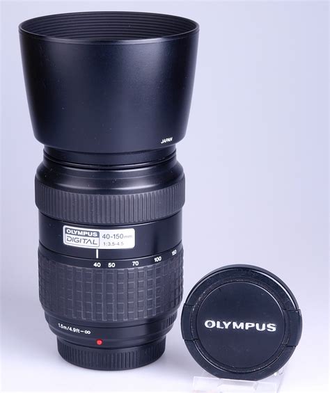 Olympus Zuiko Digital 40-150mm F3.5- 4.5 zoom lens for use with E series camera. - Wide Angle