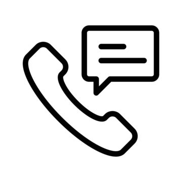 Phone Contact Vector Sign Vector, Contact, Vector, Sign PNG and Vector with Transparent ...